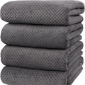 Extra Large Bath Towel Set (35.4" x 71") | Super Soft, Highly Absorbent Oversized Bath Sheets – 4 Pack