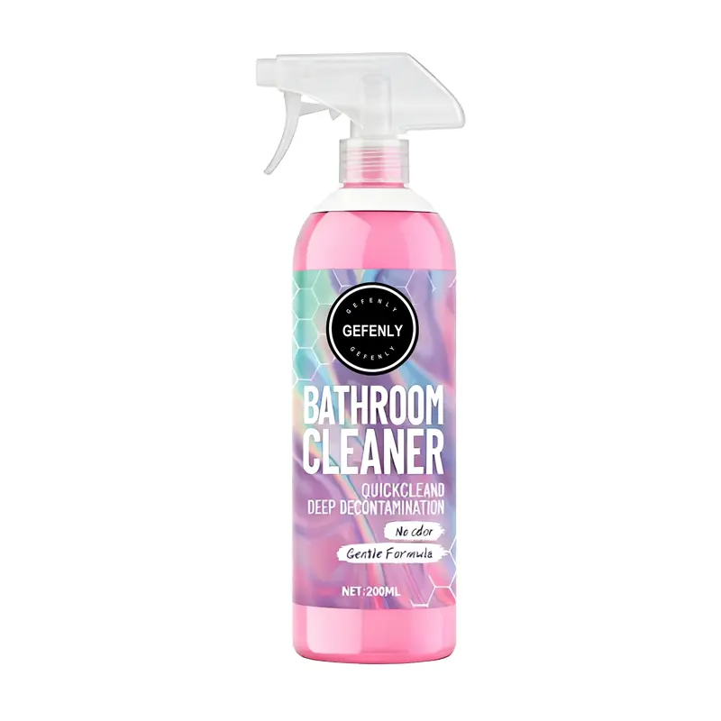 200ml Fragrance-Free Bathroom Cleaner – Gentle, Non-Aerosol All-Purpose Liquid Cleaner for Glazed Surfaces