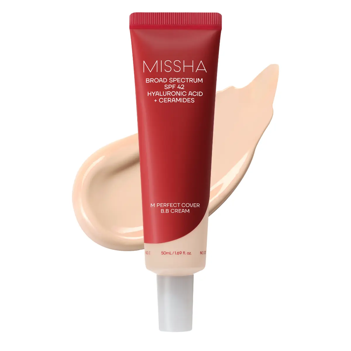Perfect Cover BB Cream SPF 42 PA+++ – Medium to Full Coverage Skincare Makeup | 50ml | 9 Shades