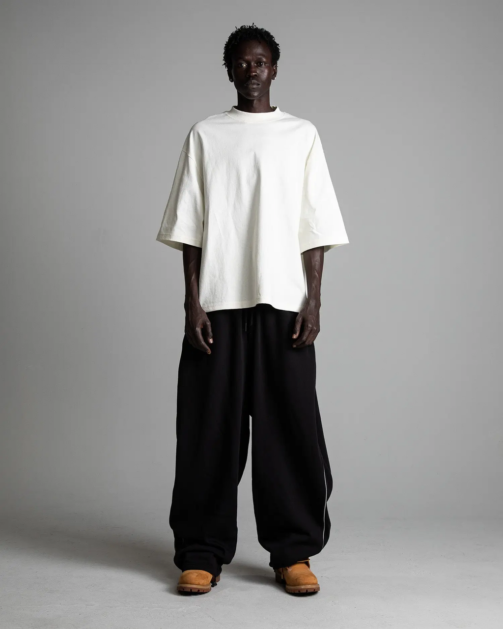 7.5oz Max Heavyweight Oversized Short Sleeve Casual Streetwear Top Tshirt Cotton Cropped