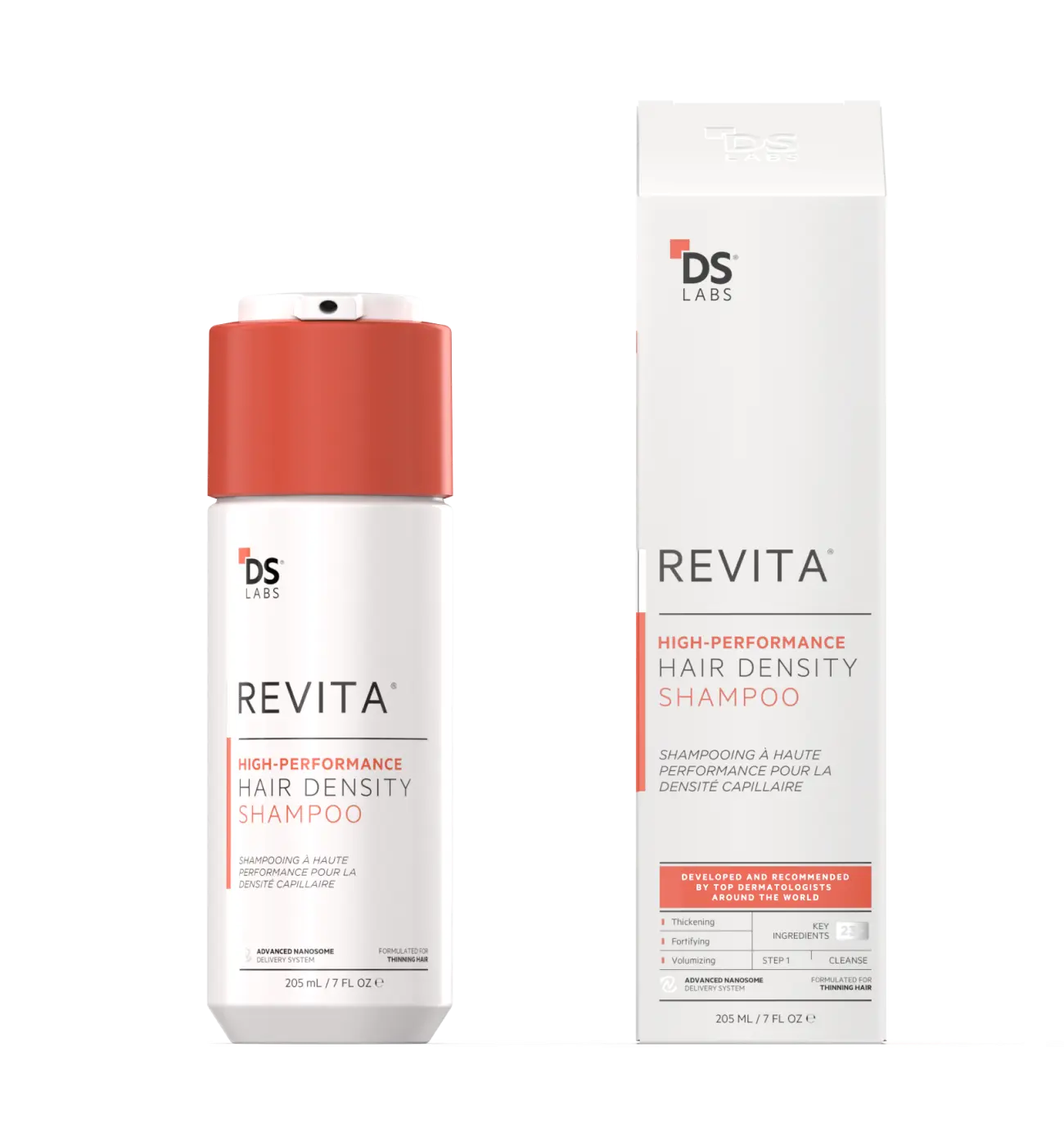 Revita High-Density Shampoo for Thinning Hair – Volumizing & Strengthening for Men & Women | Sulfate-Free | 7 fl oz
