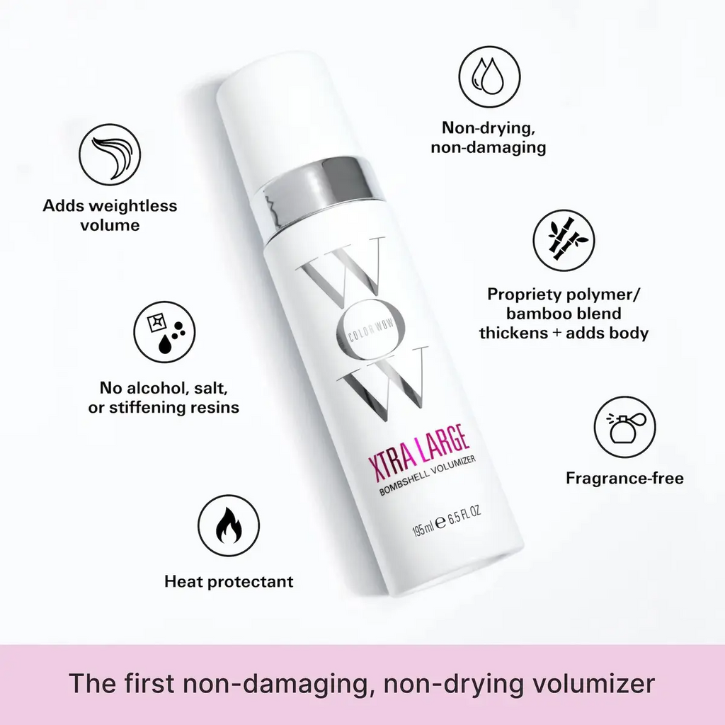 Hair Bundle – Volume Mousse + Root Lift Spray for Fine Hair | Heat Protection