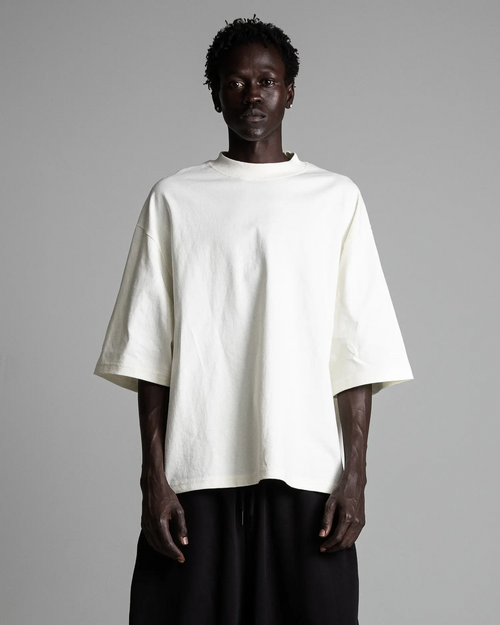 7.5oz Max Heavyweight Oversized Short Sleeve Casual Streetwear Top Tshirt Cotton Cropped