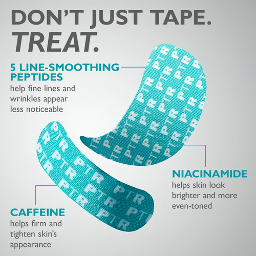 Face & Eye Tape – Clinically Tested Anti-Wrinkle Tape with Peptides, Niacinamide & Caffeine