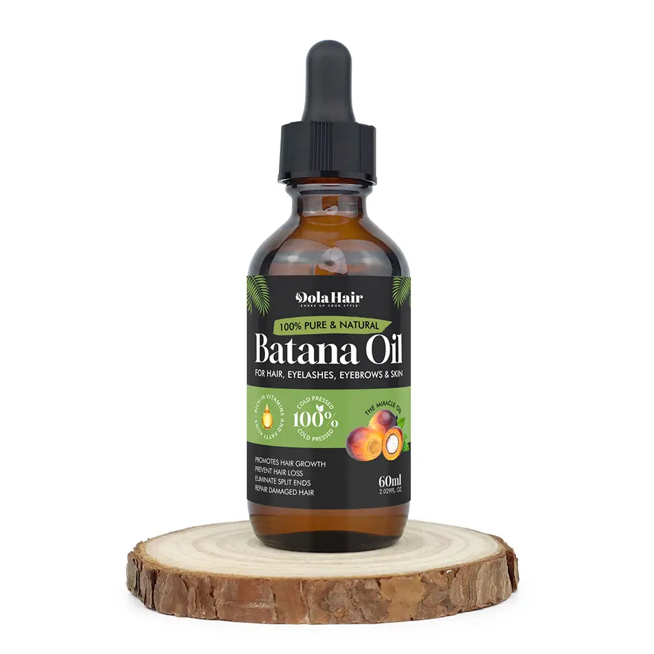 Organic Batana Oil for Hair Growth & Scalp Care – Cold-Pressed, Paraben-Free | 60ml
