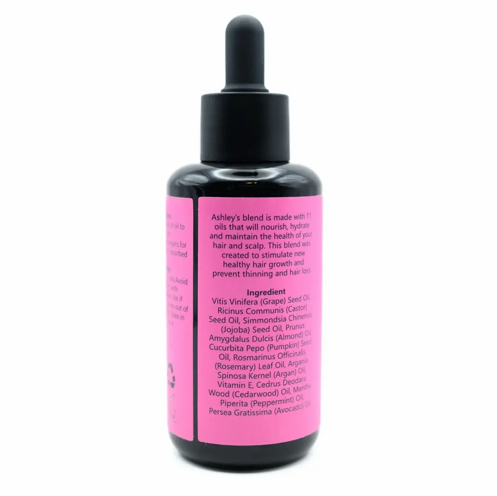 Hair Growth Oil – 11-in-1 Botanical Blend with Argan, Castor, Jojoba & Peppermint Oil for Stronger, Thicker Hair | 100ml
