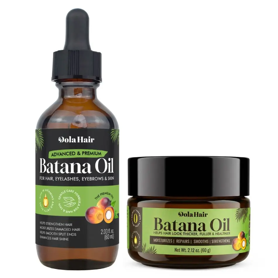 Organic Batana Oil for Hair Growth & Scalp Care – Cold-Pressed, Paraben-Free | 60ml