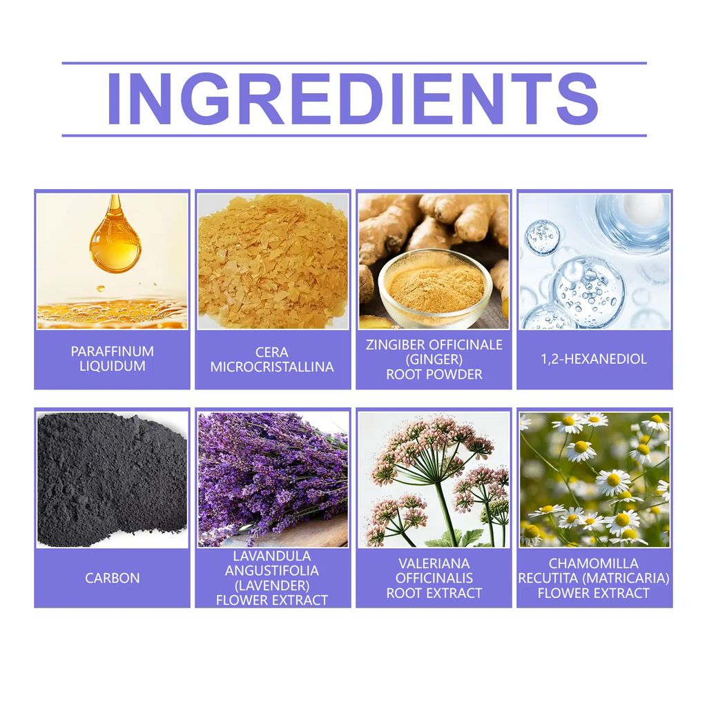 Deep Cleansing Foot Pads – Magnesium Glycinate & Valerian Root for Stress Relief, Better Sleep & Achy Feet | 10 Patches