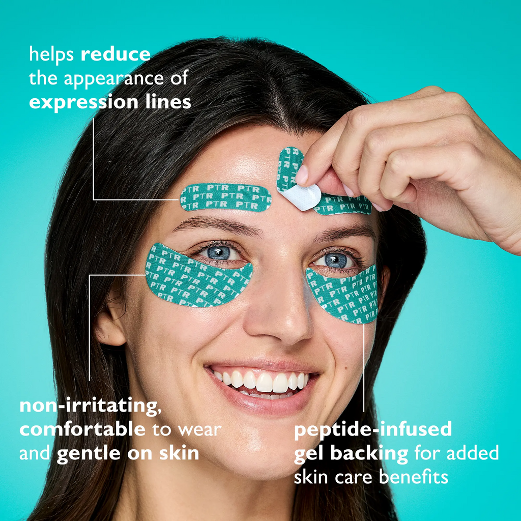 Face & Eye Tape – Clinically Tested Anti-Wrinkle Tape with Peptides, Niacinamide & Caffeine
