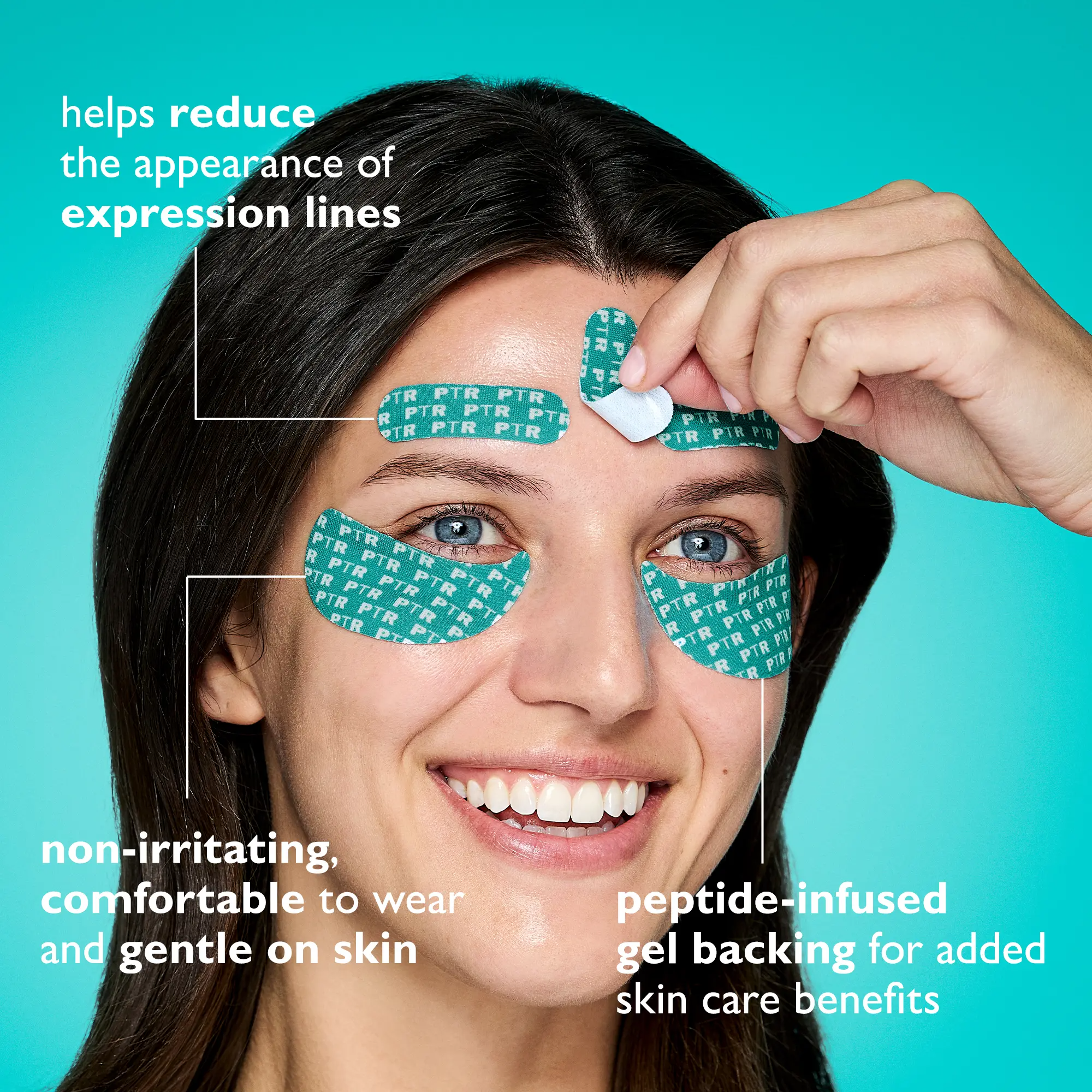 Face & Eye Tape – Clinically Tested Anti-Wrinkle Tape with Peptides, Niacinamide & Caffeine