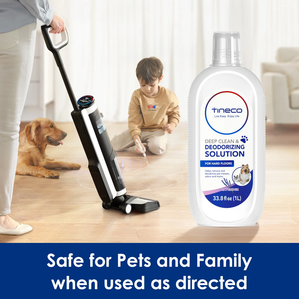 Tineco Multi-Surface Floor Cleaning Solution – Lavender Scent, 33.8 fl oz (1L) | Compatible with iFLOOR, FLOOR ONE S3/S5 & More
