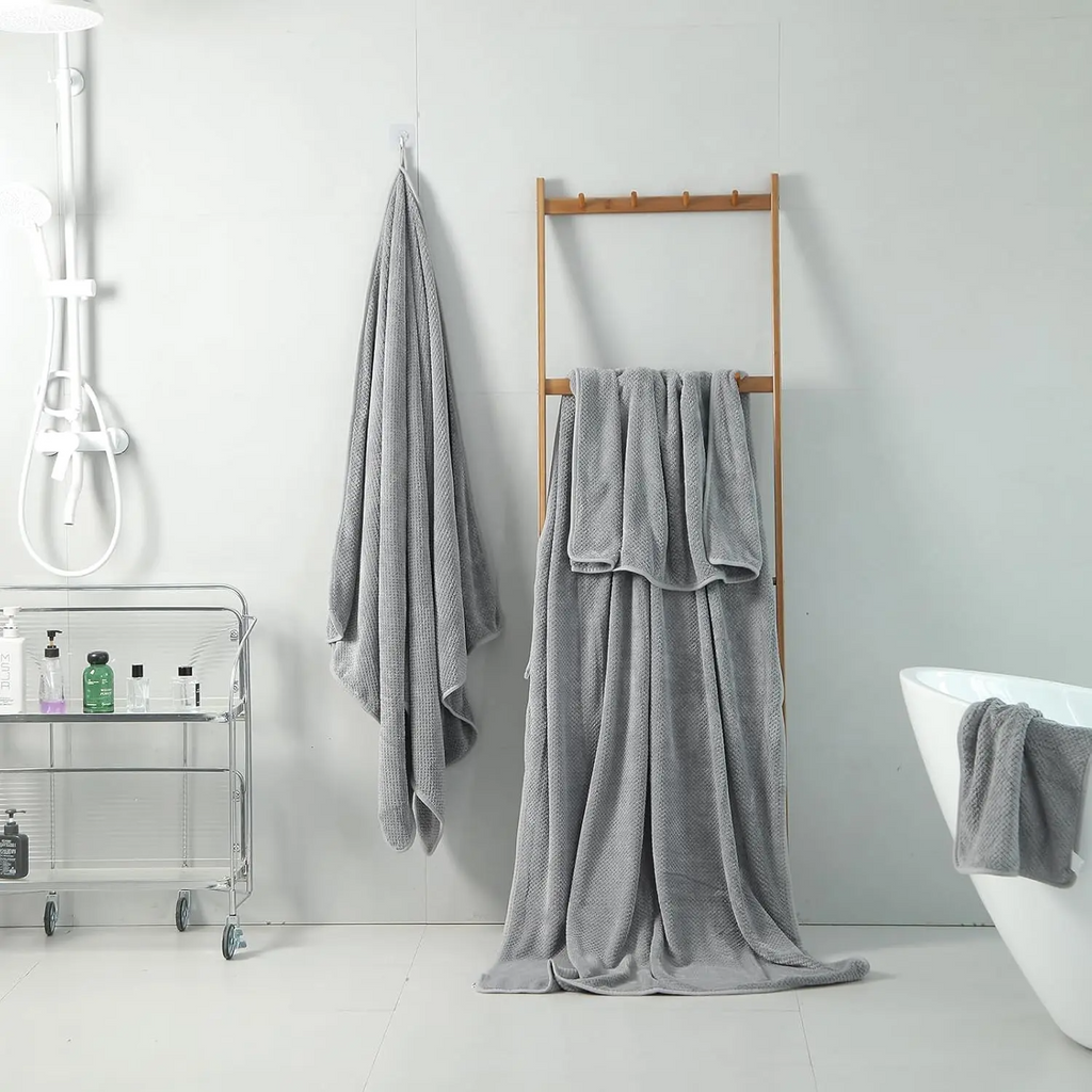 Extra Large Bath Towel Set (35.4" x 71") | Super Soft, Highly Absorbent Oversized Bath Sheets – 4 Pack