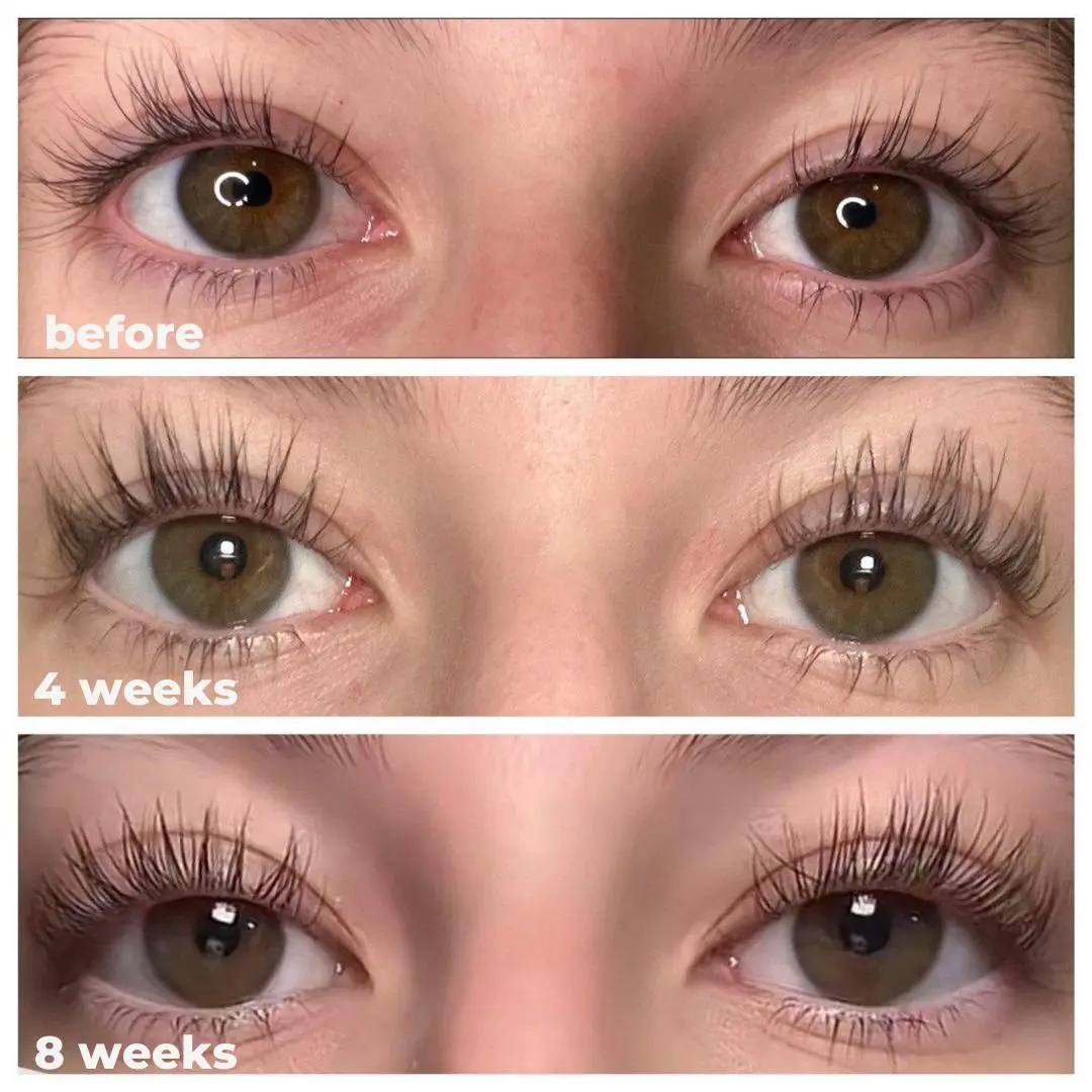 nuorganic Lash & Brow Growth Serum Bundle – Organic Eyelash & Eyebrow Serum for Longer, Thicker Results in 14 Days