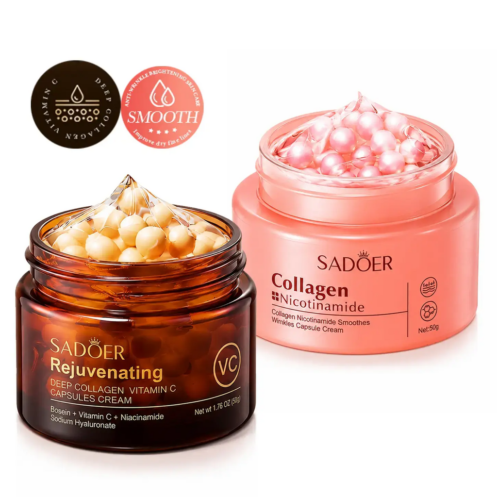 Korean Collagen & Vitamin C Moisturizer Cream – Radiant & Firming K-Beauty Formula for Deep Hydration & Glowing Skin