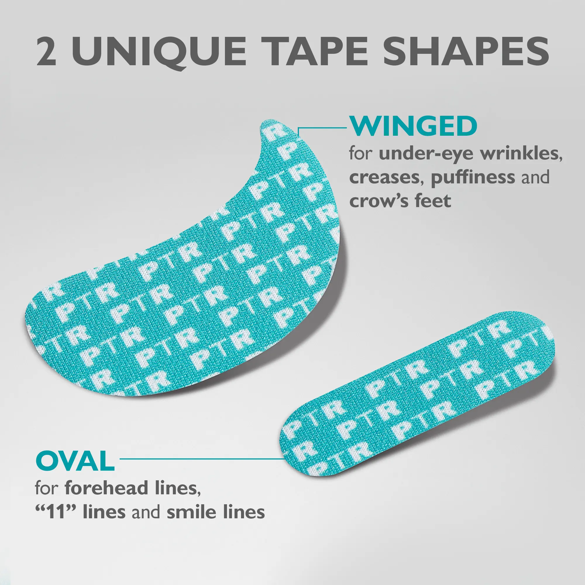 Face & Eye Tape – Clinically Tested Anti-Wrinkle Tape with Peptides, Niacinamide & Caffeine