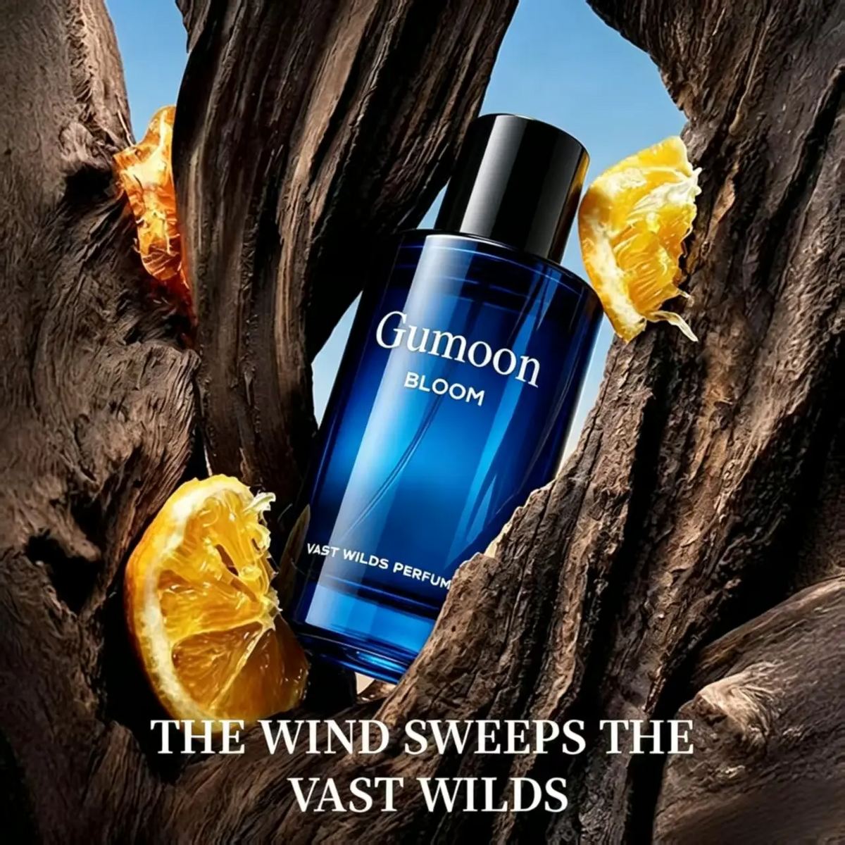 Gumoon Vast Wilds Unisex Perfume – Aromatic Aquatic Eau de Parfum | Citrus, Lavender & Cedarwood | 50ml