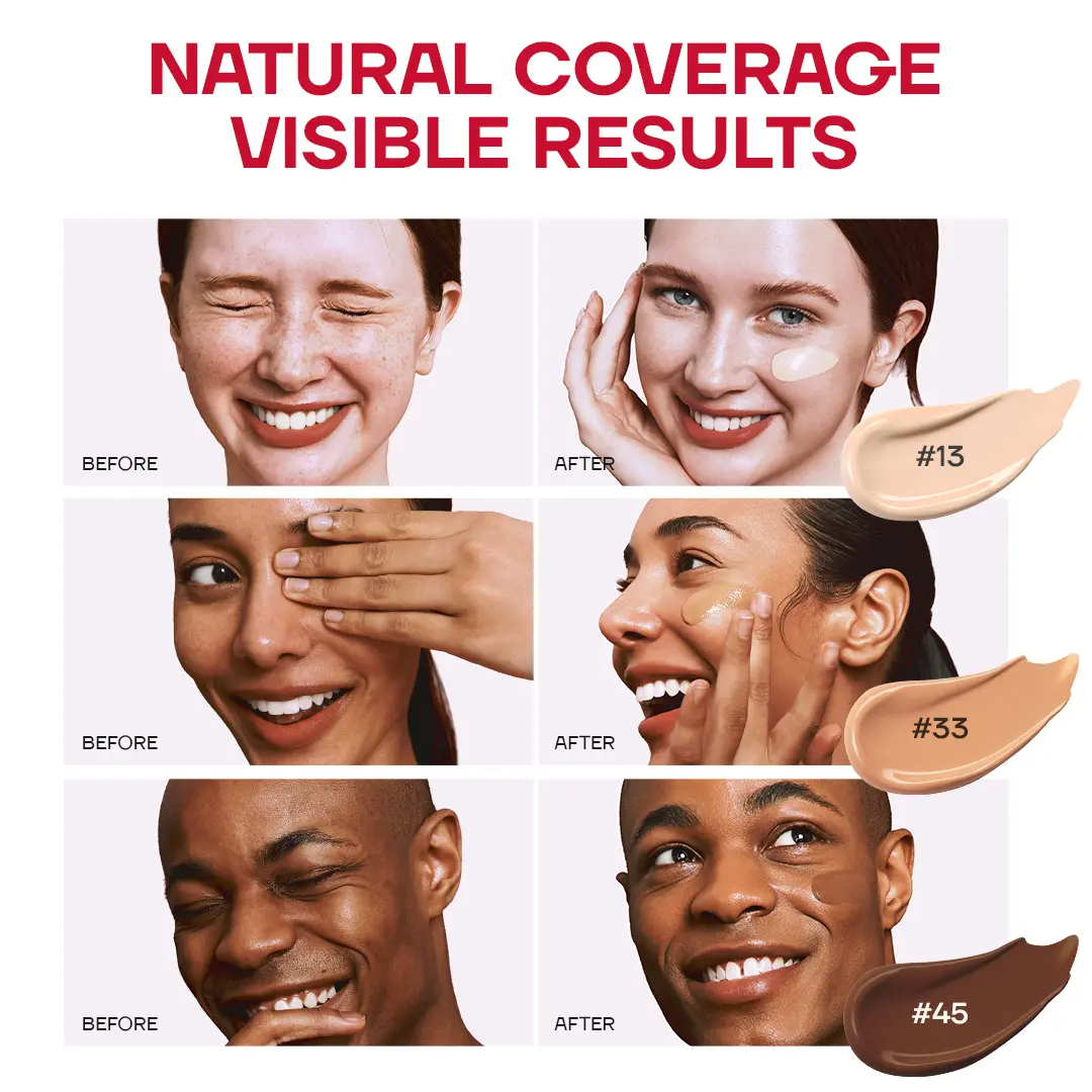 Perfect Cover BB Cream SPF 42 PA+++ – Medium to Full Coverage Skincare Makeup | 50ml | 9 Shades
