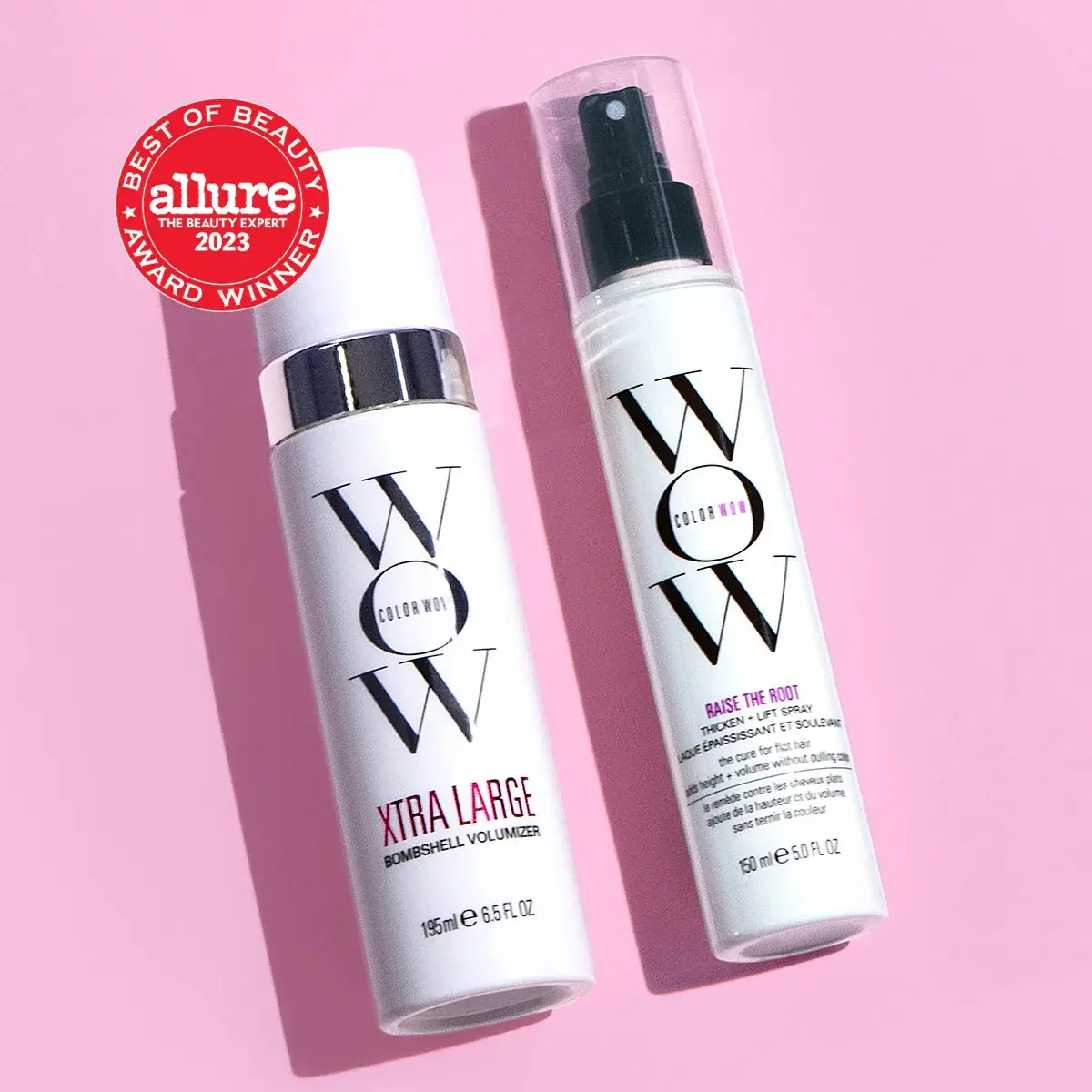 Hair Bundle – Volume Mousse + Root Lift Spray for Fine Hair | Heat Protection