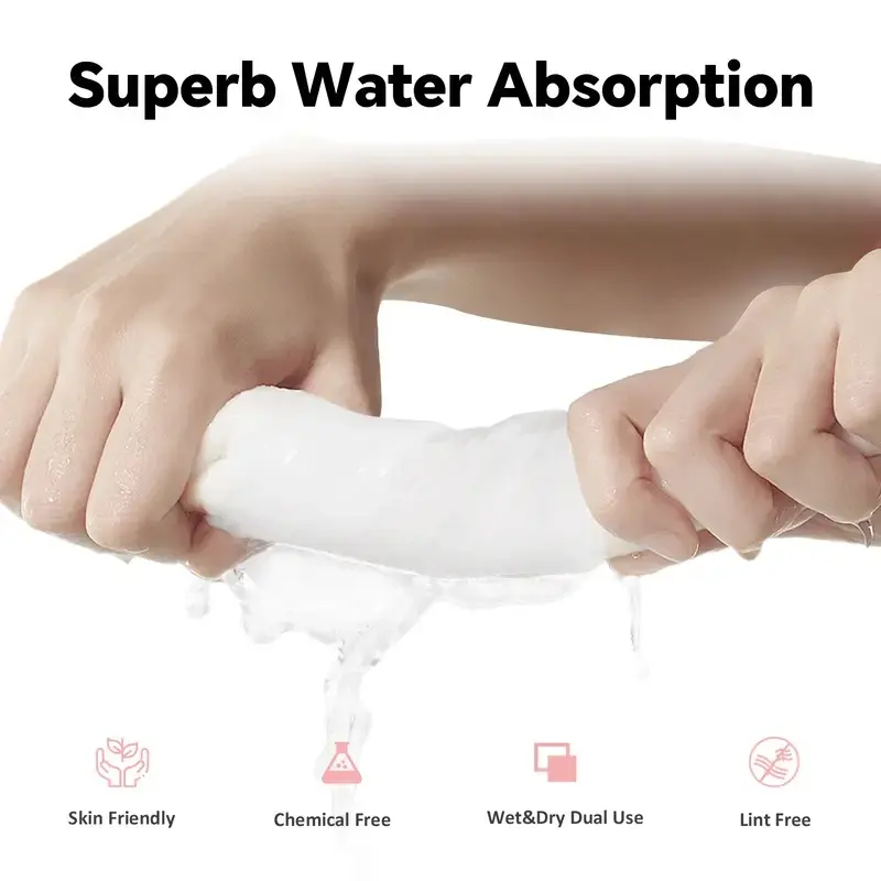 Disposable Compressed Towel Tablets – Portable Magic Expanding Towels for Travel, Gym & Home | 2 or 3 Pack