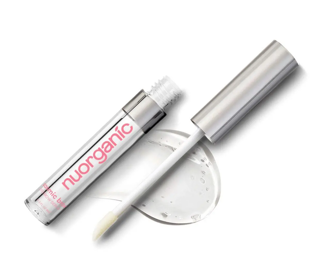 nuorganic Lash & Brow Growth Serum Bundle – Organic Eyelash & Eyebrow Serum for Longer, Thicker Results in 14 Days