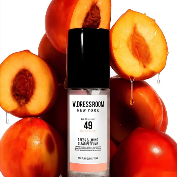 Korean Fabric & Air Perfume Mist – Anti-Bacterial Odor Eliminator Spray for Clothes, Room & Car | Lemon or Peach Blossom