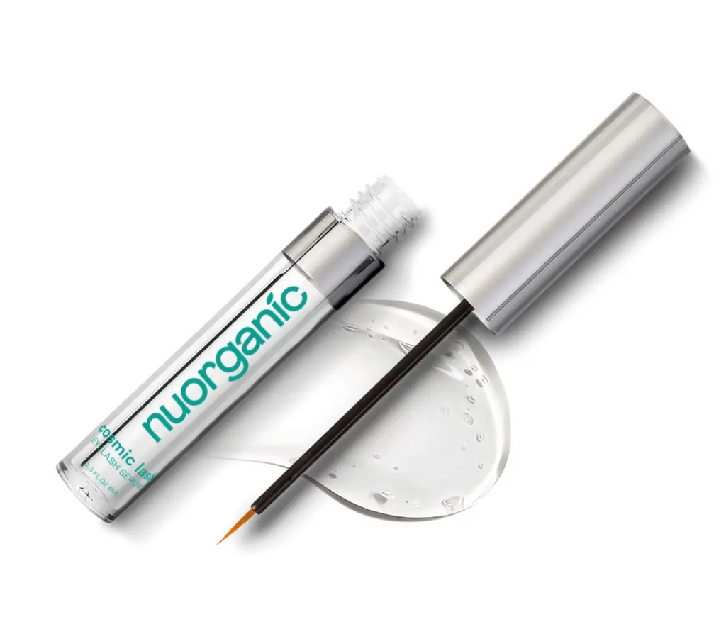 nuorganic Lash & Brow Growth Serum Bundle – Organic Eyelash & Eyebrow Serum for Longer, Thicker Results in 14 Days