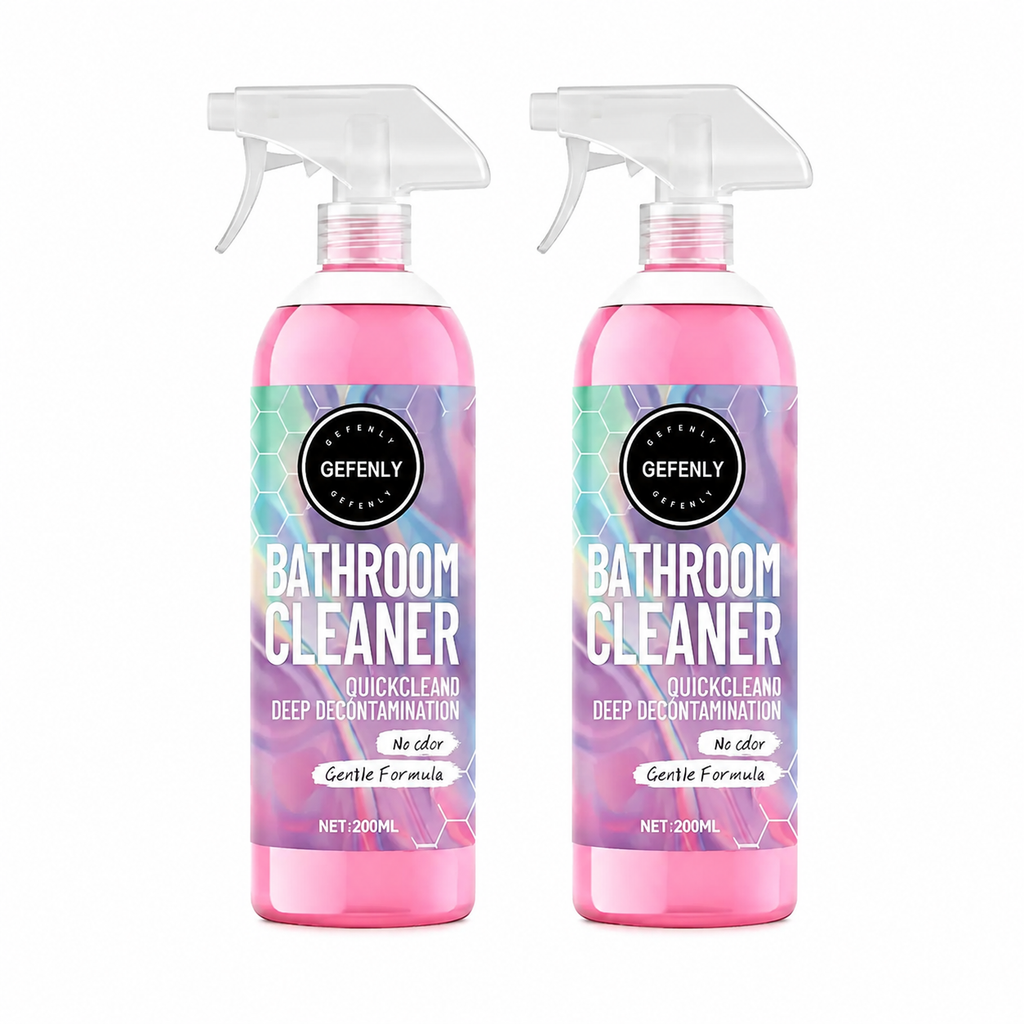 200ml Fragrance-Free Bathroom Cleaner – Gentle, Non-Aerosol All-Purpose Liquid Cleaner for Glazed Surfaces