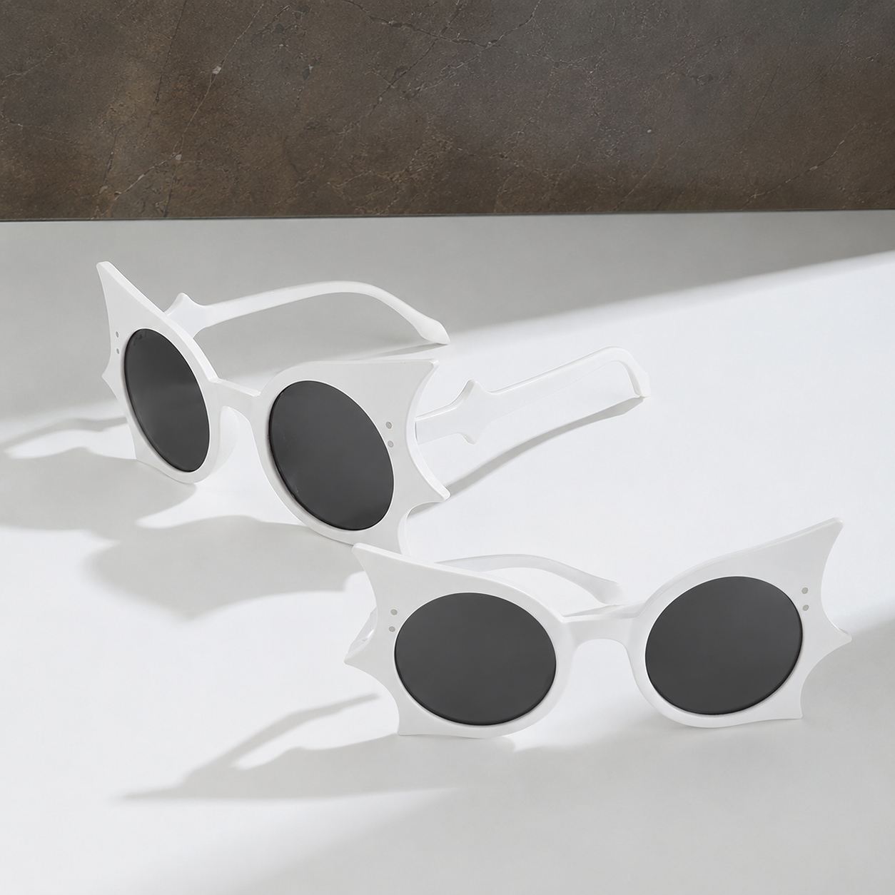 Halloween Bat Sunglasses – Novelty Party Glasses for Women & Men | 2 Pack