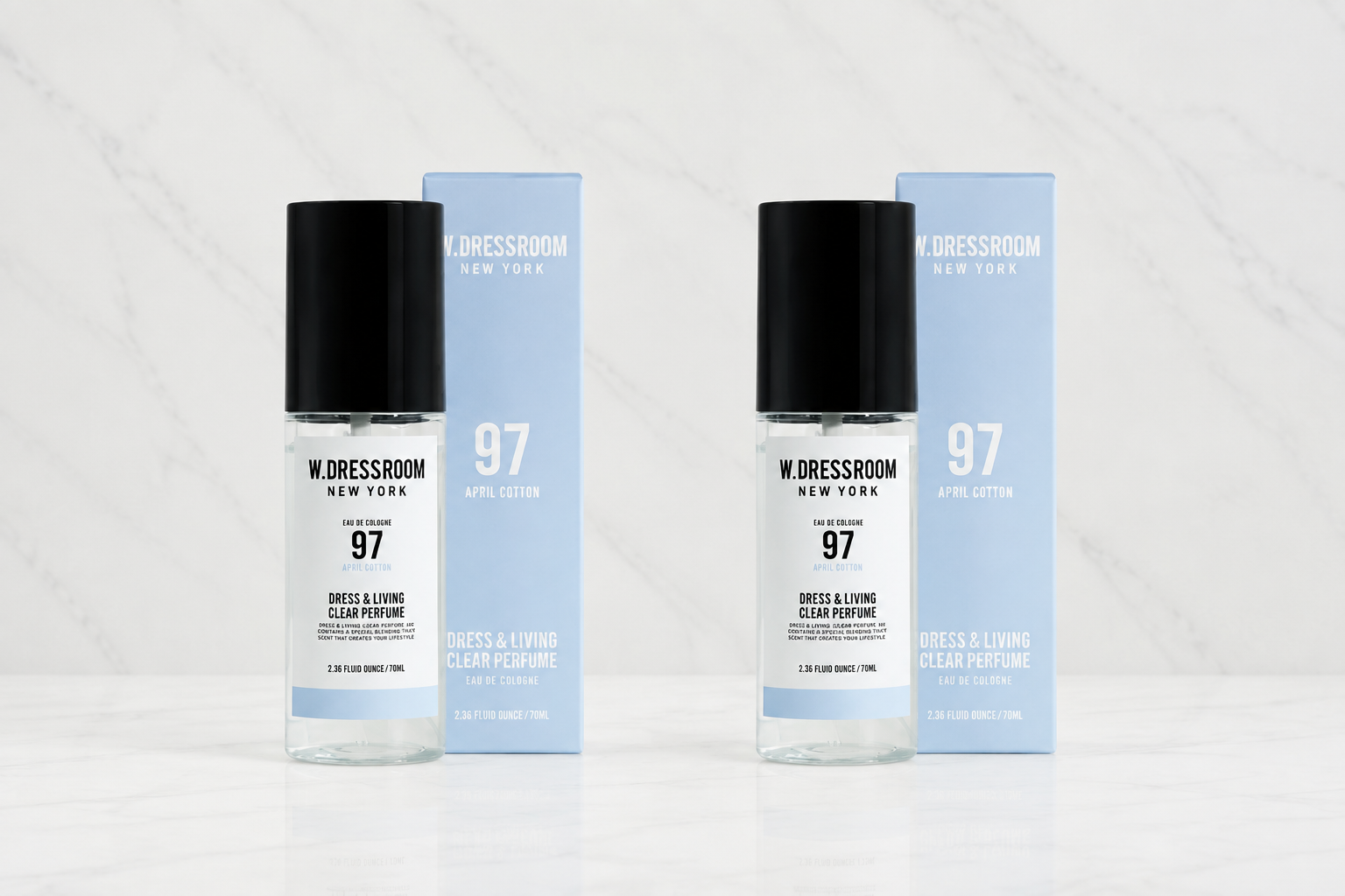 Korean Fabric & Air Perfume Mist – Anti-Bacterial Odor Eliminator Spray for Clothes, Room & Car | Lemon or Peach Blossom