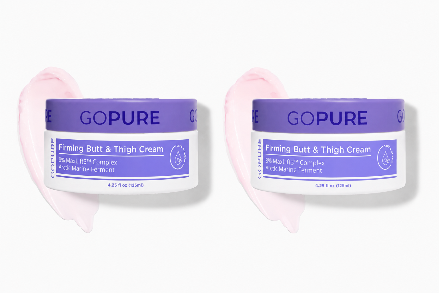 Firming Butt & Thigh Cream – Clinically Tested Body Butter for Stretch Marks, Dimpled Texture & Loose Skin