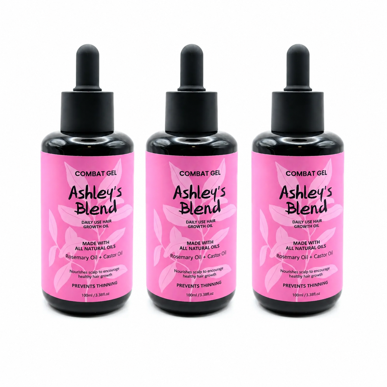 Hair Growth Oil – 11-in-1 Botanical Blend with Argan, Castor, Jojoba & Peppermint Oil for Stronger, Thicker Hair | 100ml